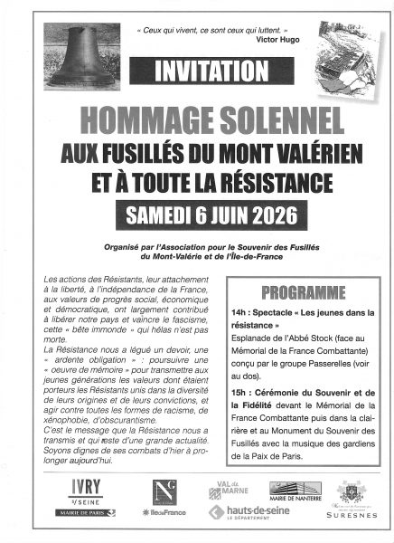 Rendez-vous le 6 juin 2026